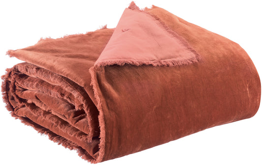 Einfarbige Decke Fara Sienne 135 X 200