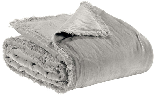 Einfarbige Decke Fara Perle 135 X 200