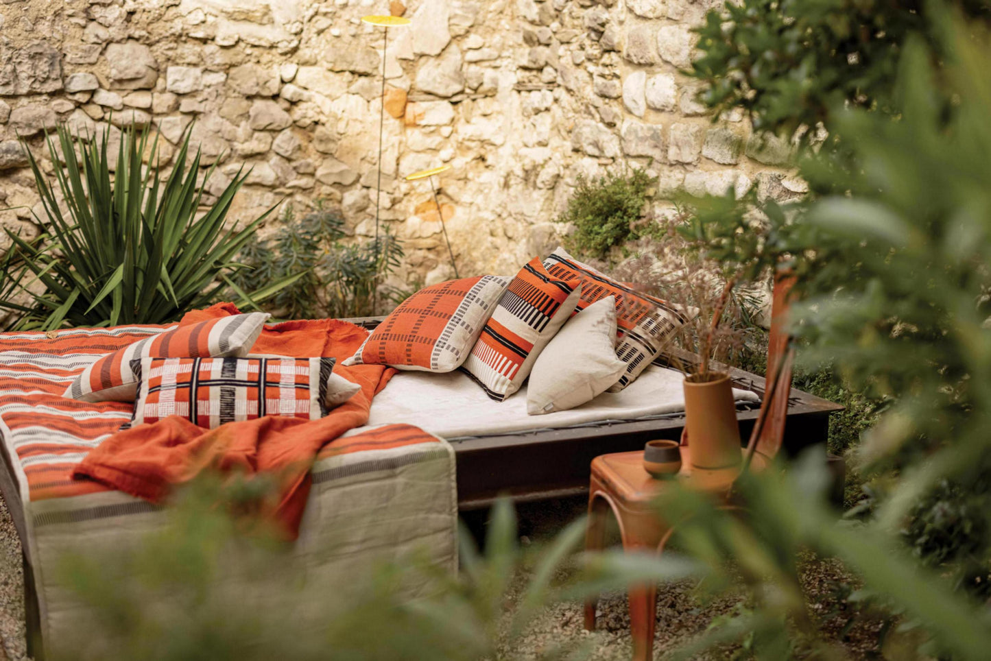 Besticktes Kissen Eden Marmelade 40 X 65