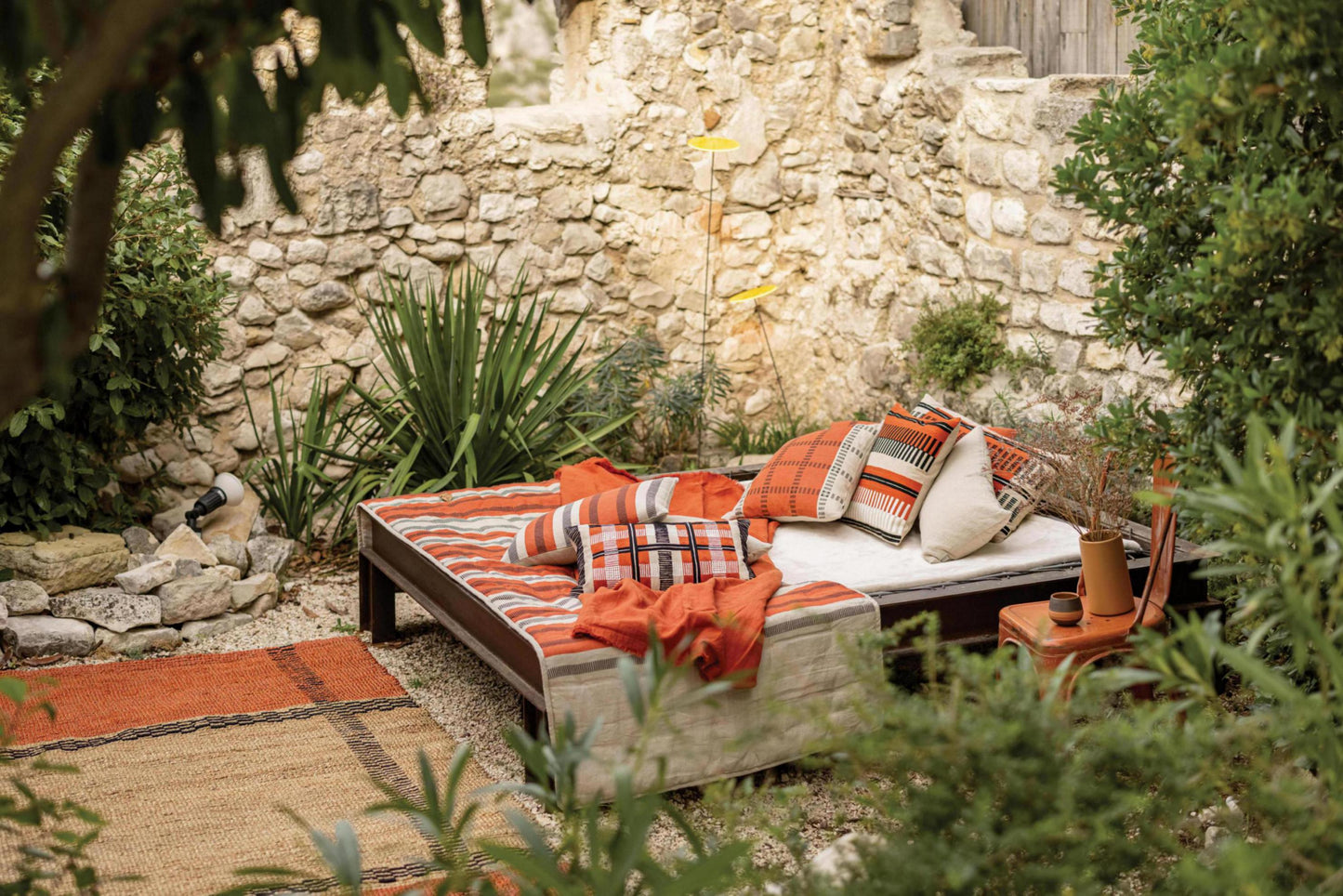 Besticktes Kissen Eden Marmelade 40 X 65