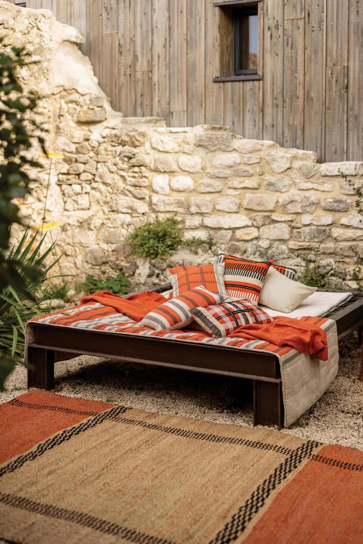 Besticktes Kissen Eden Marmelade 40 X 65