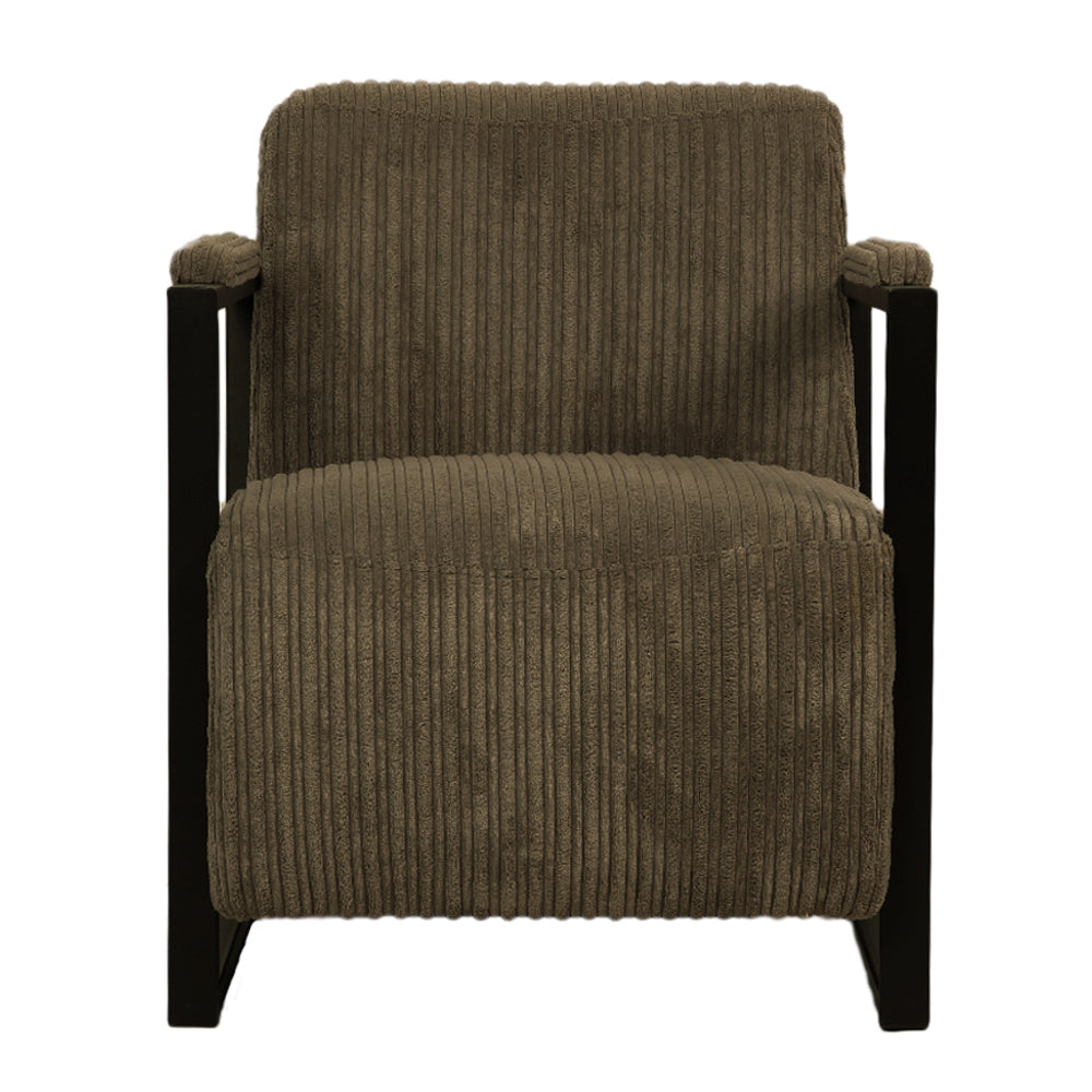 Fauteuil Crown lichtgrijs