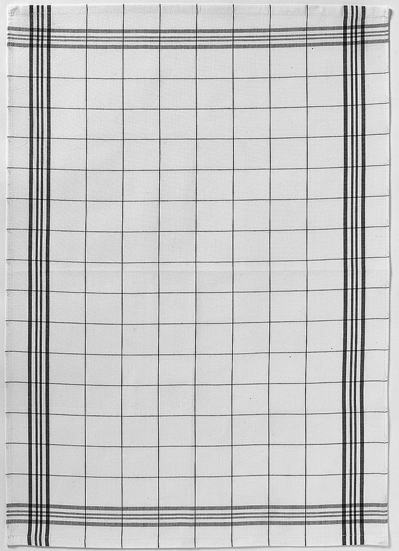 Geschirrtuch Carreaux Noir 50 X 70