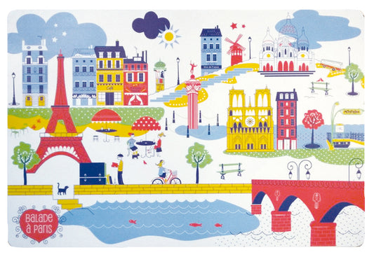Tischset Balade à Paris Assortis 30 X 45