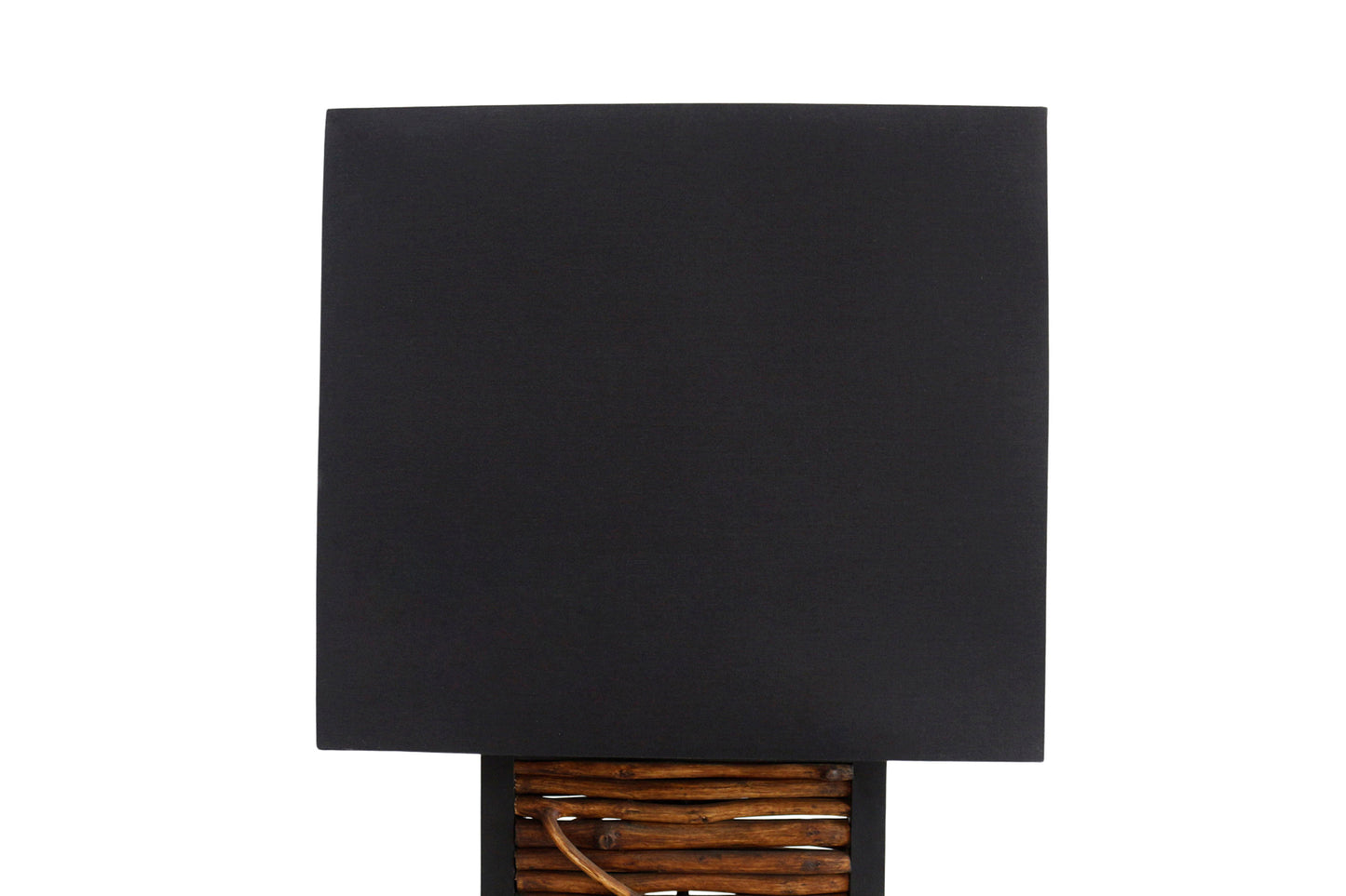 Stehleuchte Treibholz Natur Schwarz 163 cm