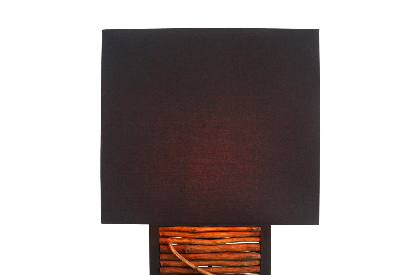 Stehleuchte Treibholz Natur Schwarz 163 cm