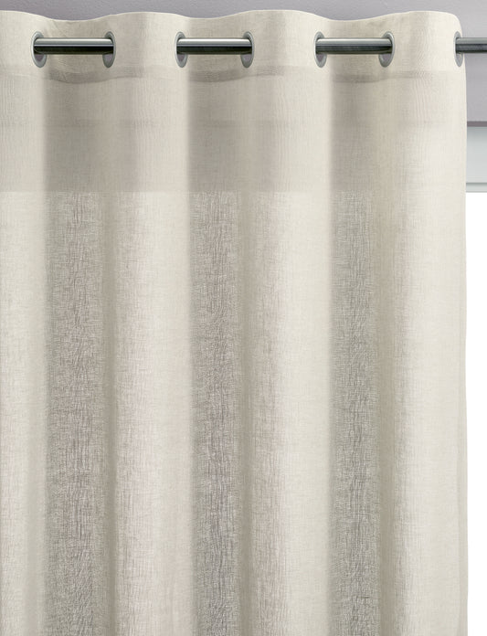 Zeff Voile Vorhang Craie 140 X 280