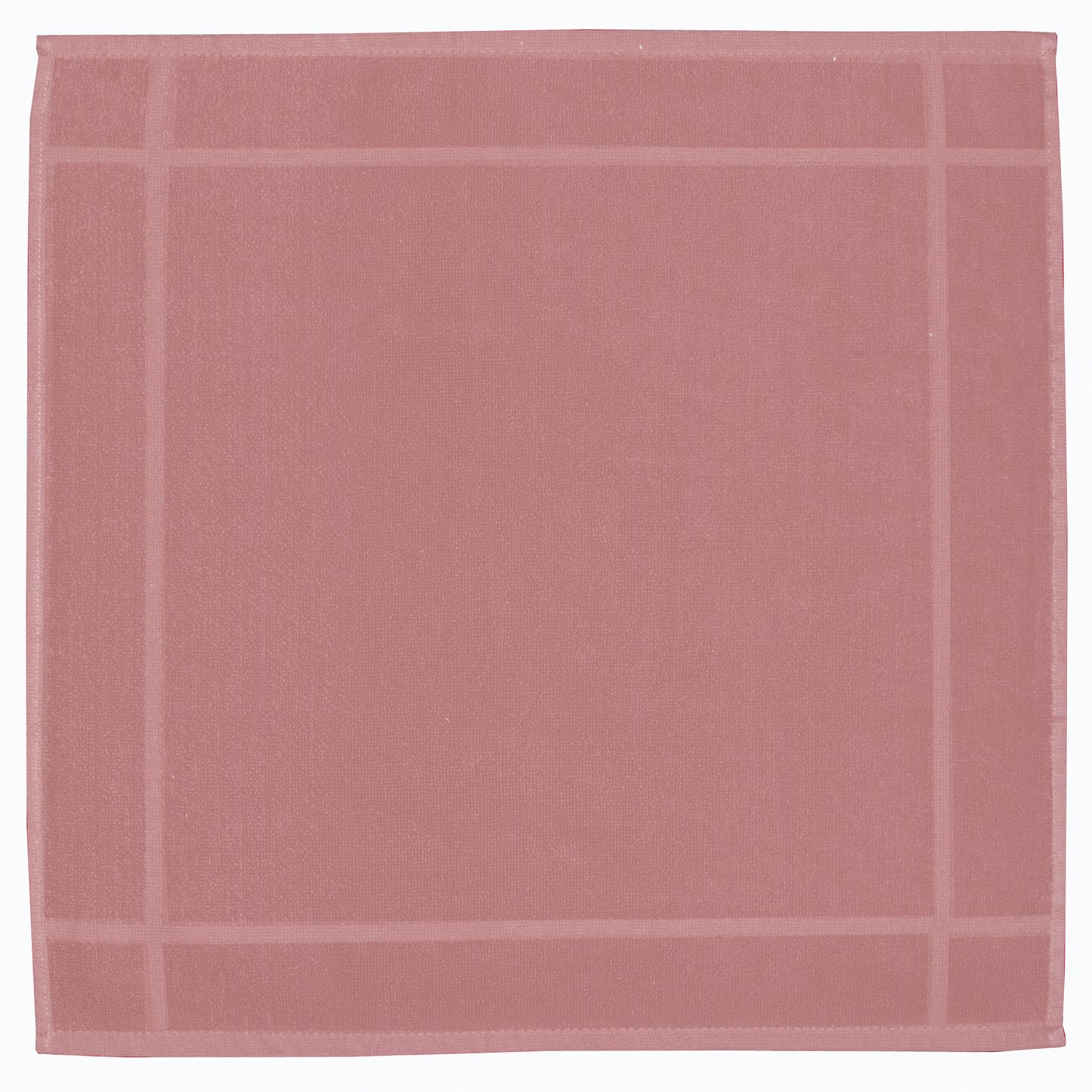 Handtuch Loess Bois de rose 50 X 50