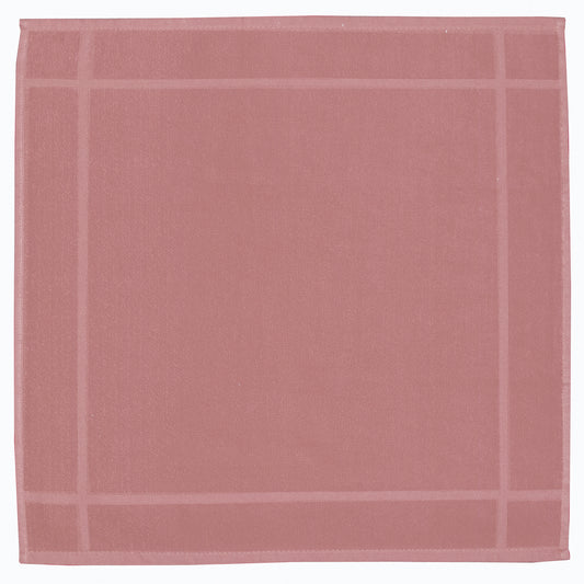 Handtuch Loess Bois de rose 50 X 50