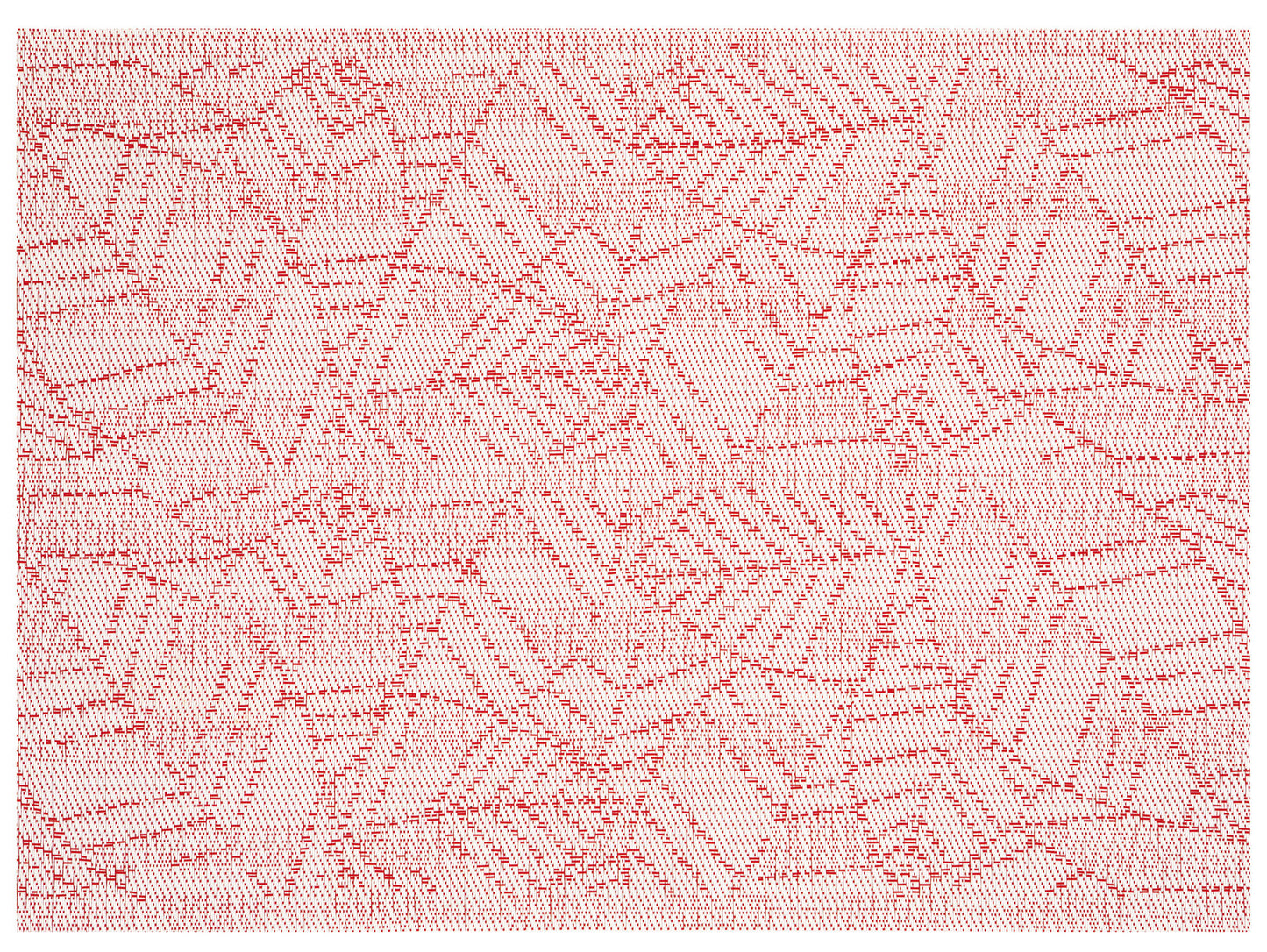 Tischset Gena Rouge 33 X 45