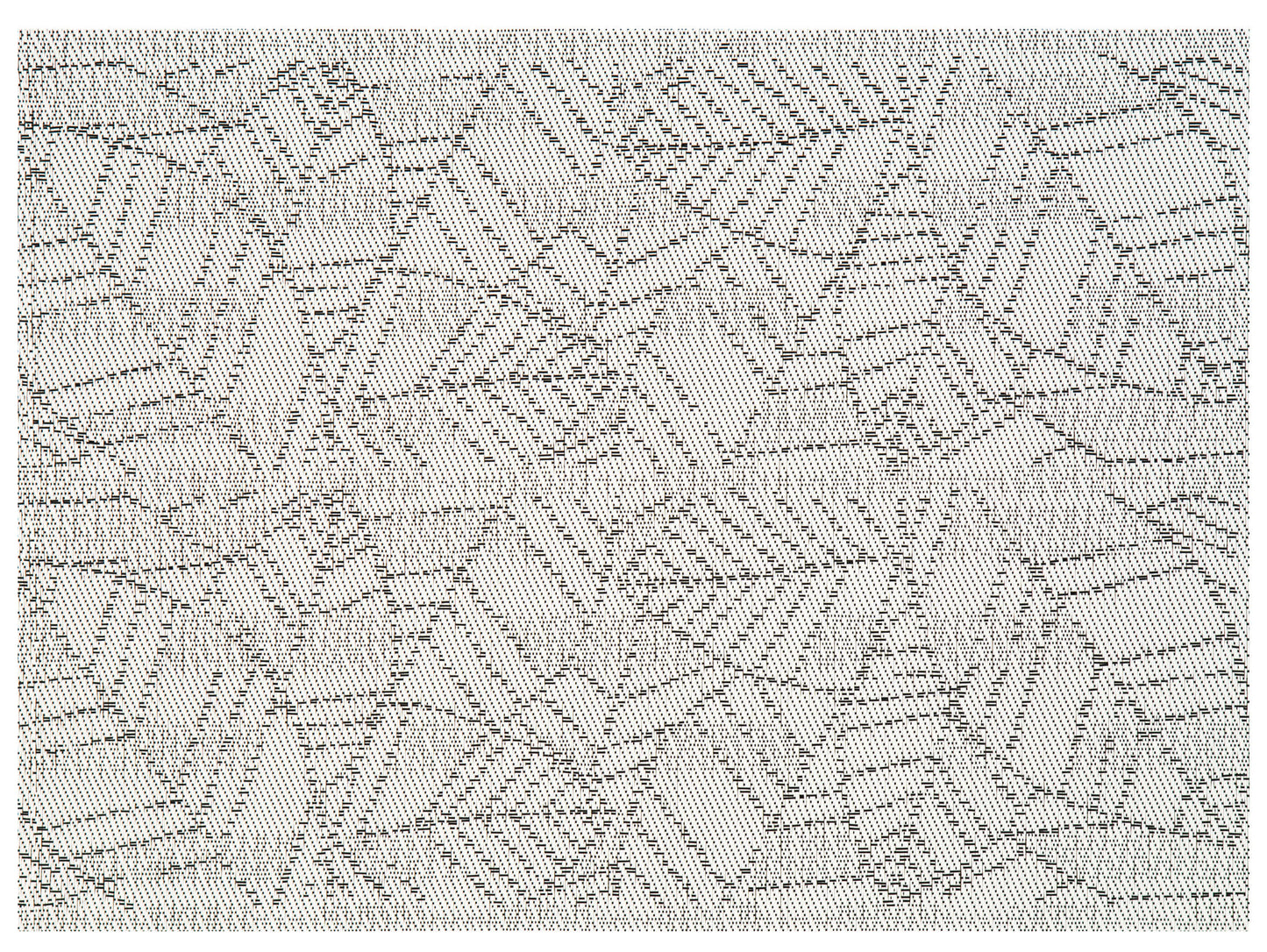 Tischset Gena Gris 33 X 45