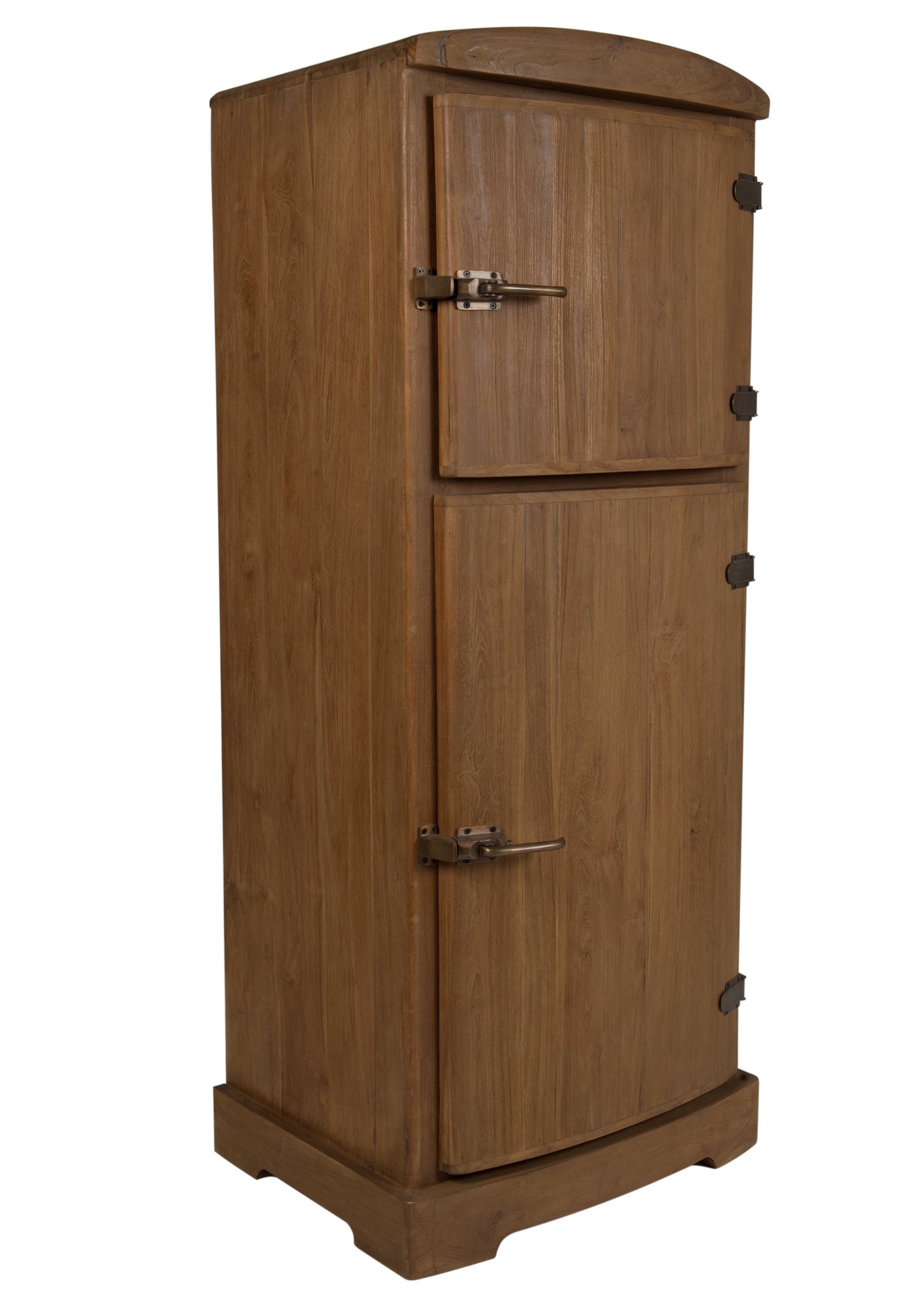 Barschrank   2 Tueren oben 1 loser Boden unten 2 lose Boeden Innenmasse (ohne Boeden)  oben 565x475x54 cm unten 565x47x85 cm Anschlag waehlbar Beschlag Messing antik