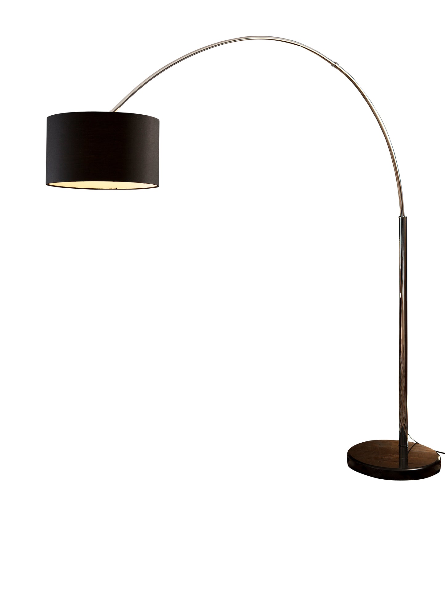 Bogenlampe 210 cm schwarz