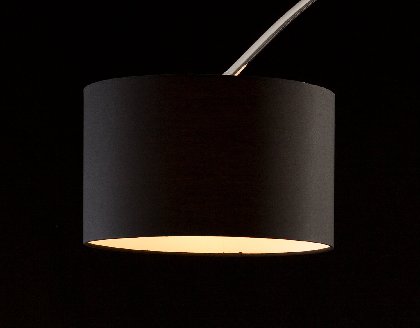 Bogenlampe 210 cm schwarz