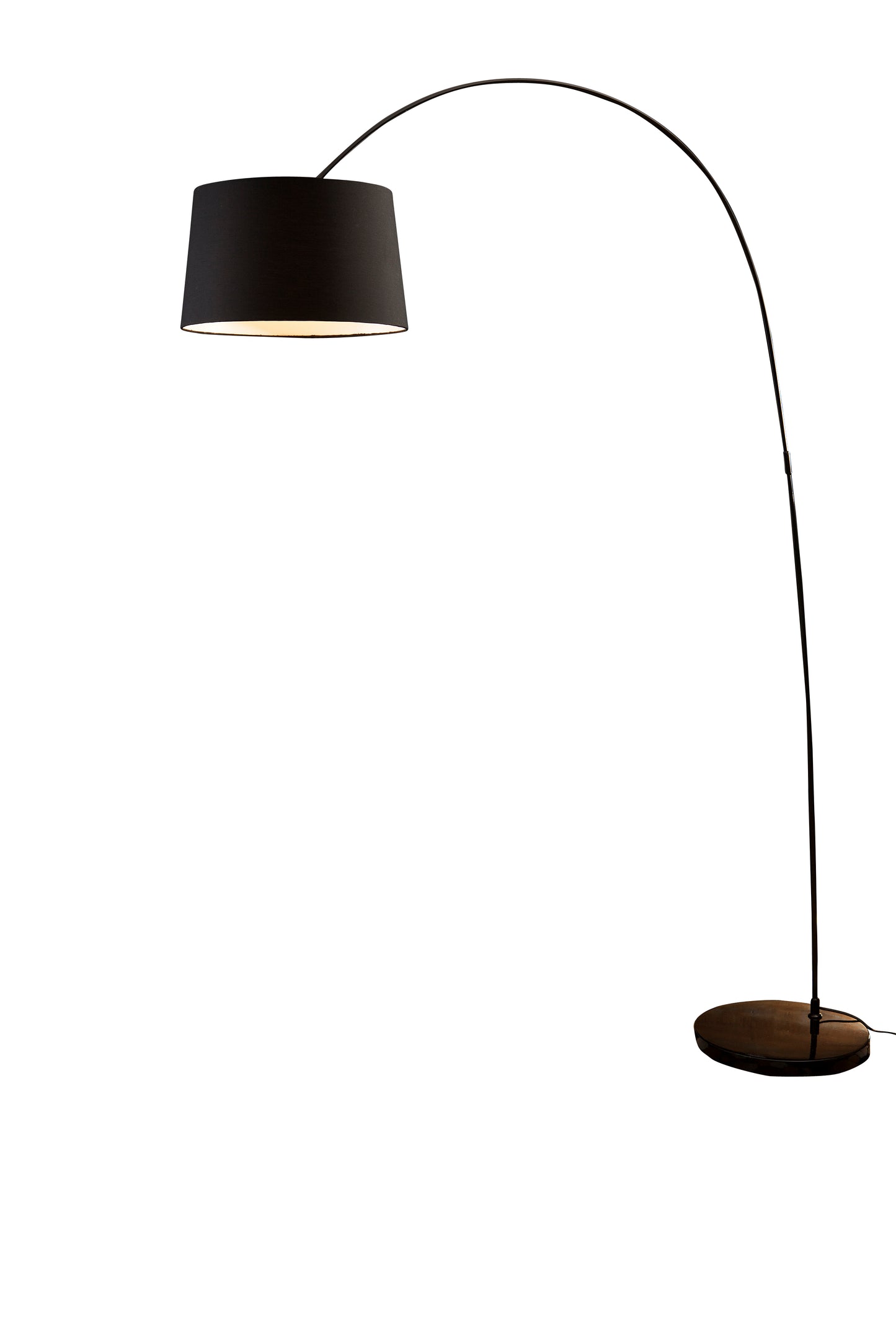 Bogenlampe 205 cm schwarz