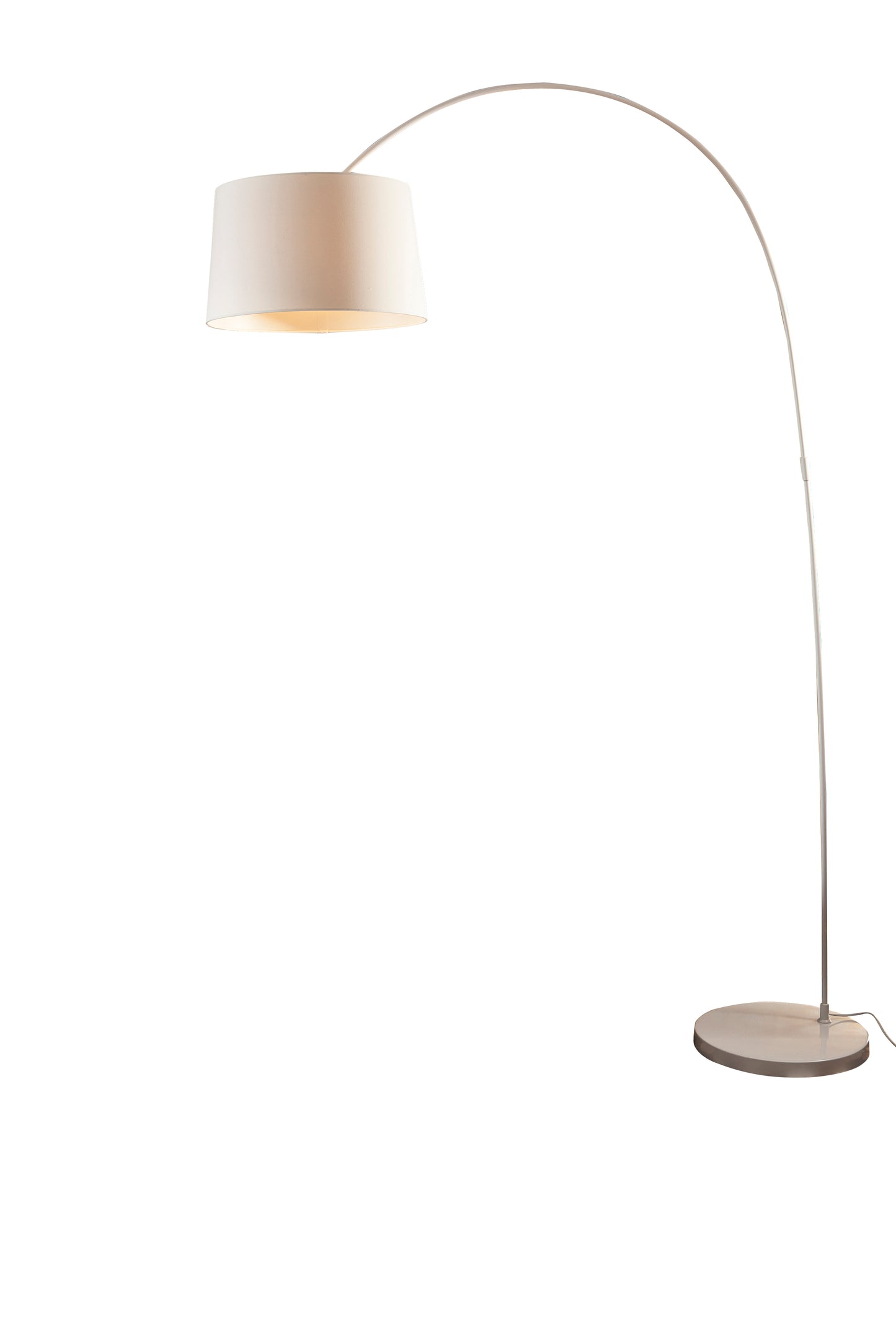 Bogenlampe 205 cm weiß