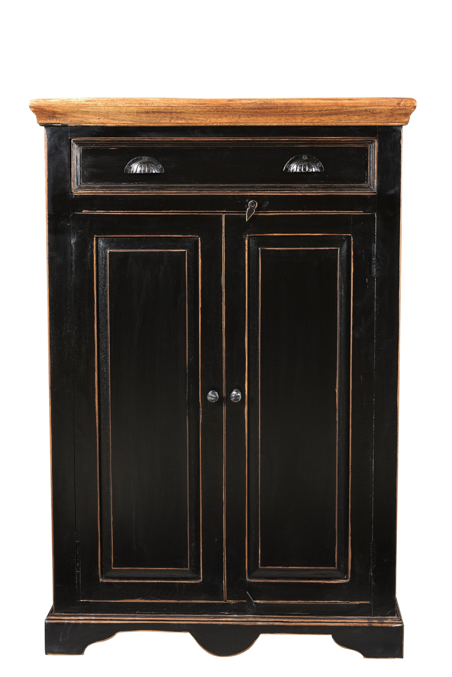 Highboard 2 Tueren  1 Schublade innen 4 feste Boeden