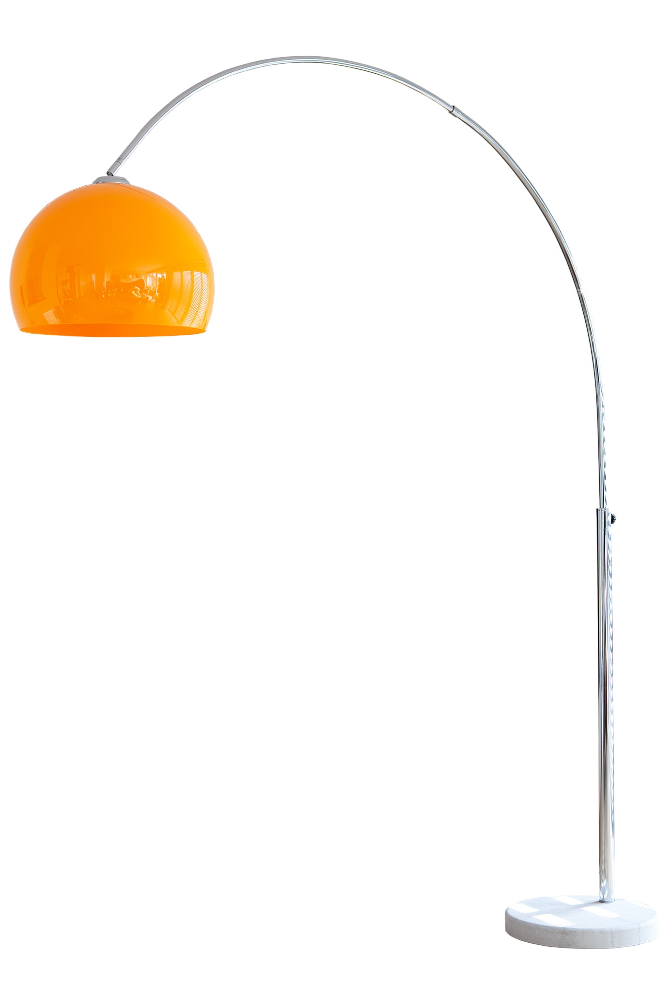 Bogenlampe 208 cm orange