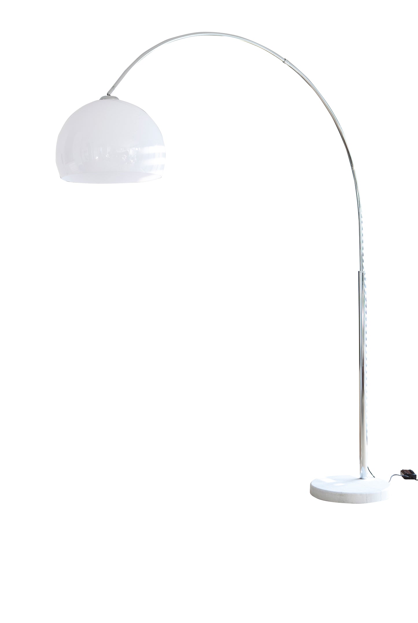 Bogenlampe 208 cm weiß