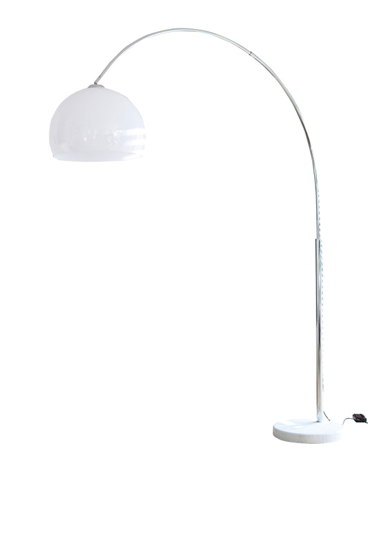 Bogenlampe 208 cm weiß