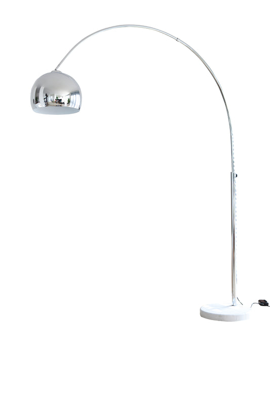 Bogenlampe 208 cm chrom