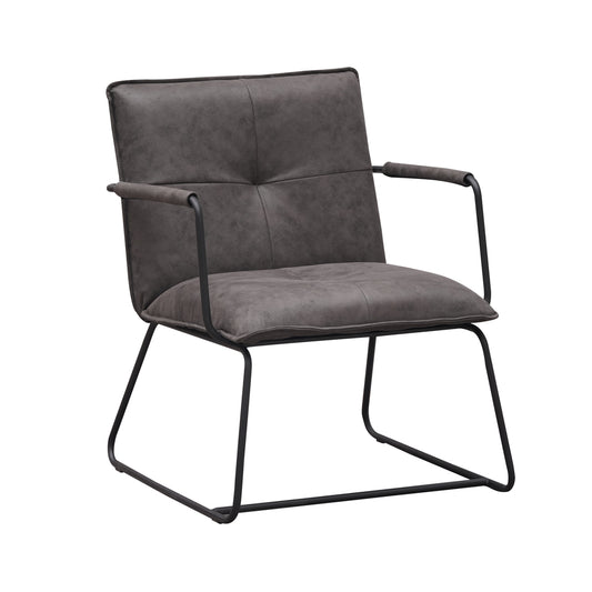 Fauteuil Bilbao antraciet eco