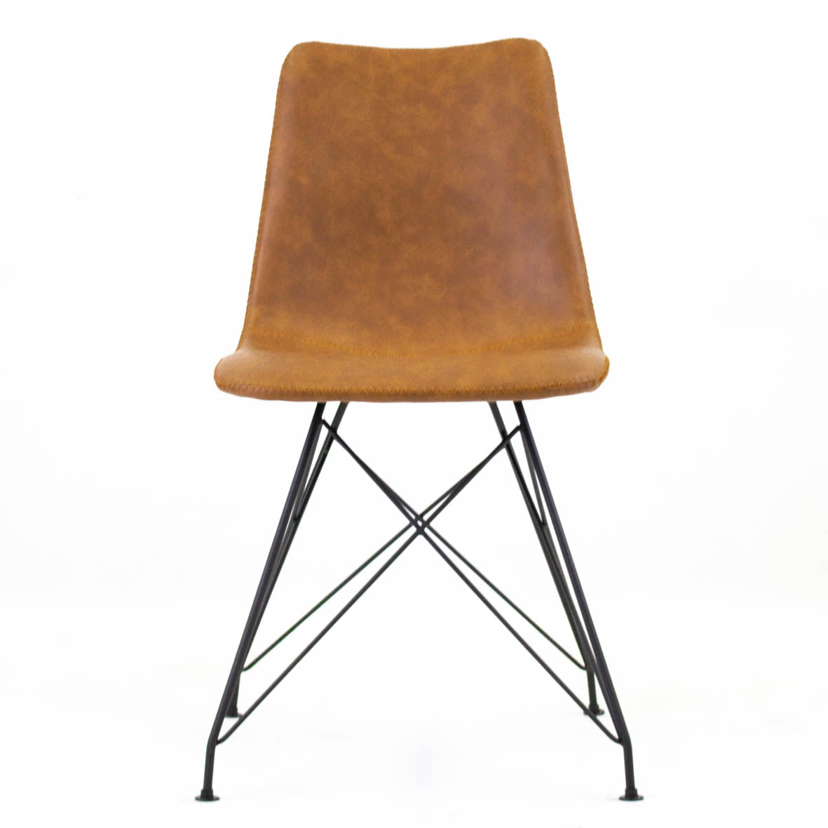 Stuhl Jude cognac